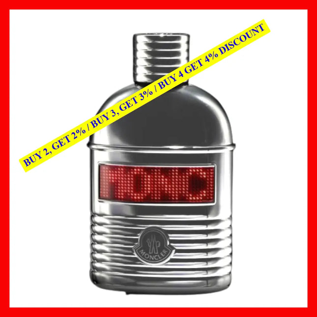 Moncler Pour Homme 5.0 Oz - 150Ml Eau De Parfum Refill