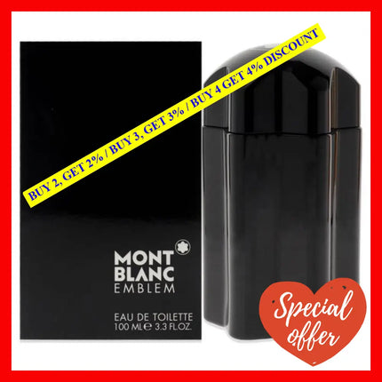 Mont Blanc Emblem By For Men - 3.3 Oz Edt Spray