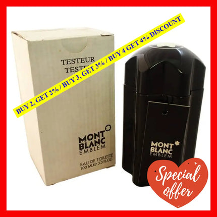 Mont Blanc Emblem By For Men - 3.3 Oz Edt Spray (Tester)