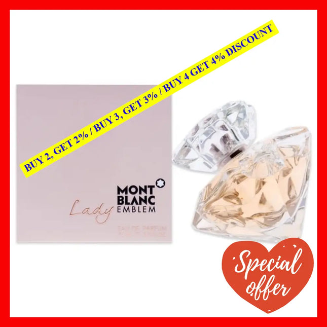 Mont Blanc Lady Emblem By For Women - 2.5 Oz Edp Spray