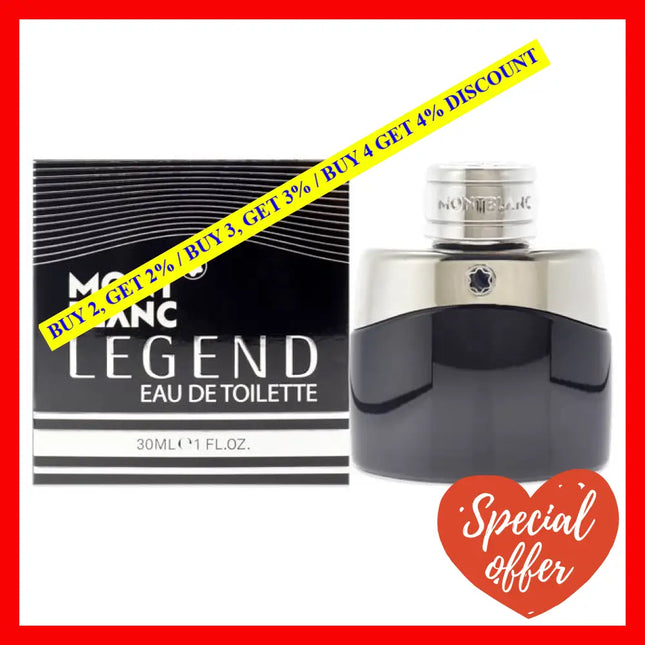 Mont Blanc Legend By For Men - 1 Oz Edt Spray