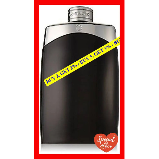 Mont Blanc Legend By For Men - 6.7 Oz Edt Spray