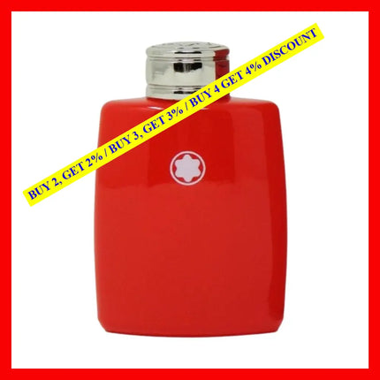 Mont Blanc Legend Red Eau De Parfum Mini 0.15Oz-4.5Ml