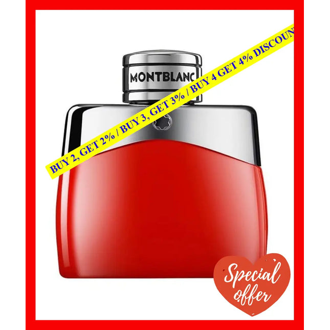 Mont Blanc Legend Red Edp Spray 50 Ml - 3386460127974