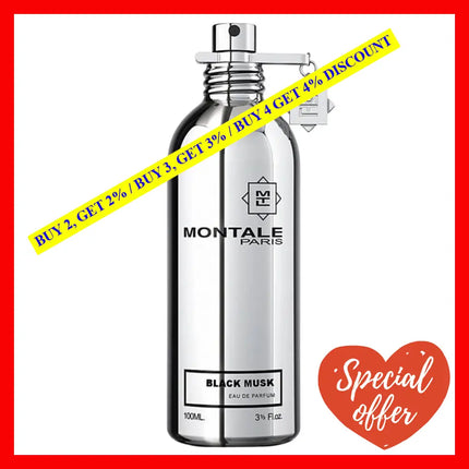 Montale Black Musk Unisex Eau De Parfum Ml 3.4 Oz / 100