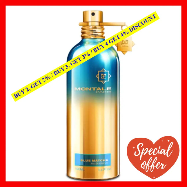 Montale Blue Matcha Eau De Parfum Spray 3.4Oz-100Ml