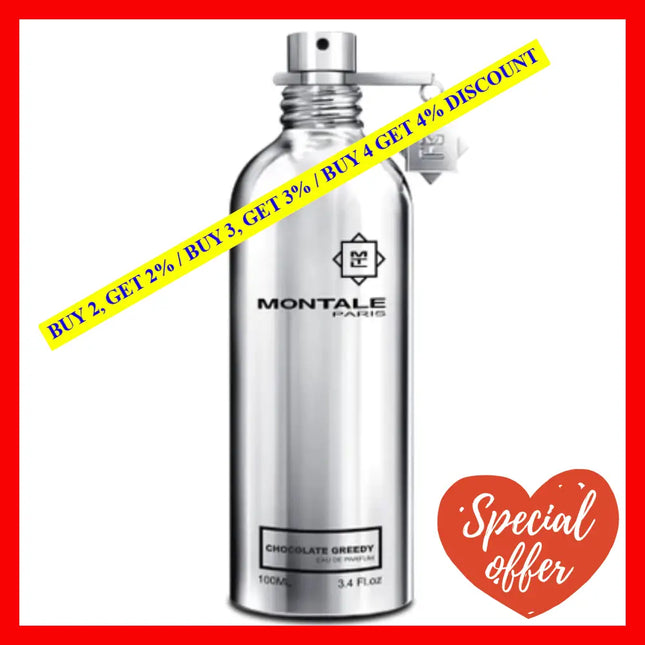 Montale Chocolate Greedy Unisex 3.4Oz - 100Ml Eau De Parfum Spray