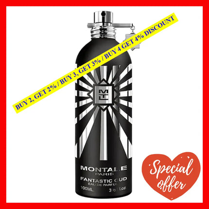 Montale Fantastic Oud For Unisex Eau De Parfum Ml 3.4 Oz / 100