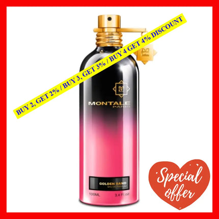 Montale Golden Sand Edp Spray 3.4Oz-100Ml