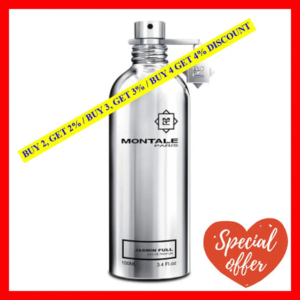 Montale Jasmine Full Edp Spray 3.4Oz-100Ml