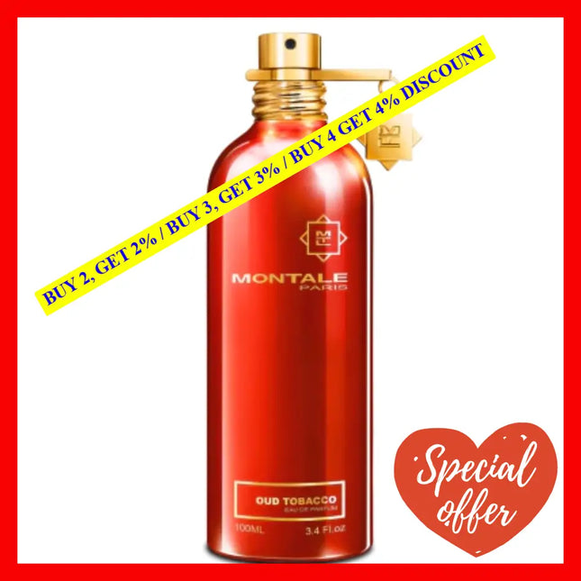 Montale Oud Tobacco Extrait De Parfum 3.4Oz - 100Ml