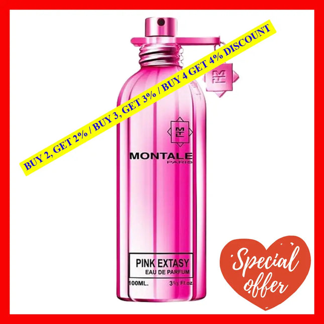 Montale Pink Extasy Edp Spray Extasy/Montale Eau De Parfum 3.3 Oz (100 Ml) (W)