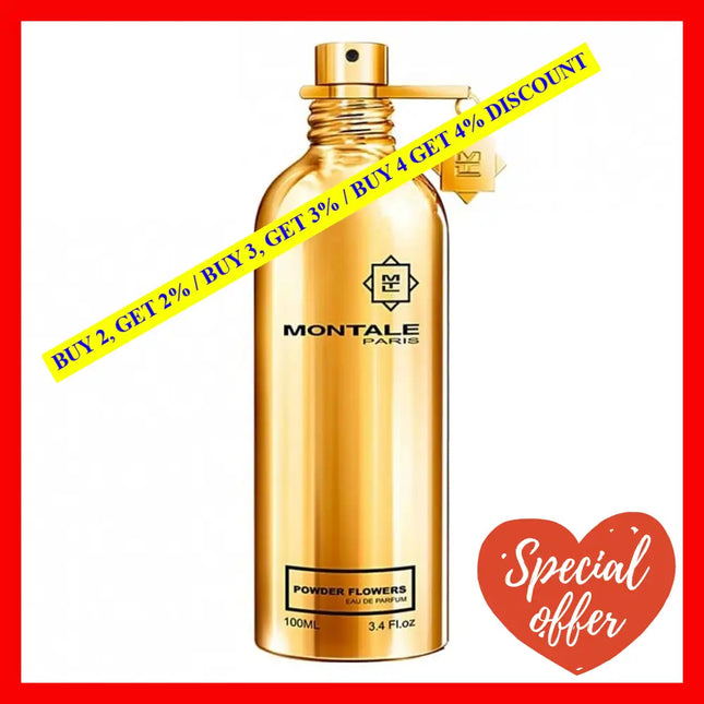 Montale Powder Flowers Unisex Eau De Parfum Spray 3.4Oz/100Ml