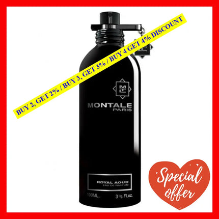 Montale Royal Aoud Unisex Eau De Parfum Spray 3.4Oz/100Ml