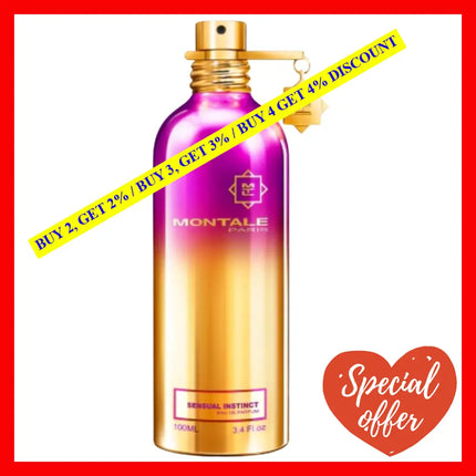 Montale Sensual Instinct 3.4Oz - 100Ml Eau De Parfum