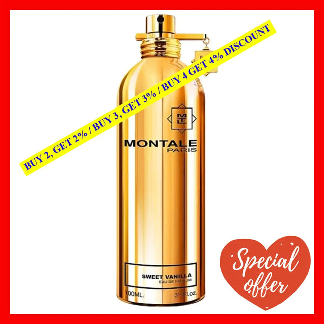Montale Sweet Vanilla Unisex Eau De Parfum Ml 3.4 Oz / 100