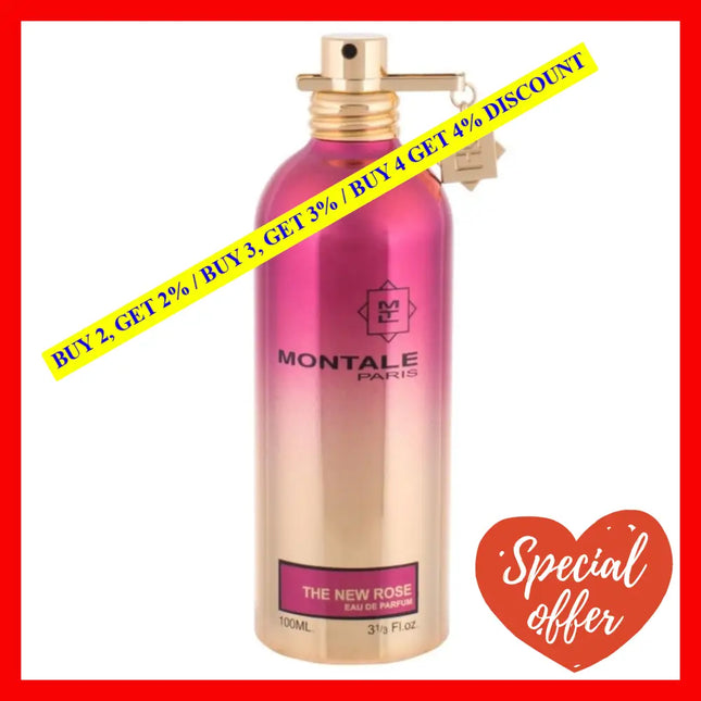 Montale The New Rose Perfume Unisex Eau De Parfum Ml Spray 3.4 Oz / 100