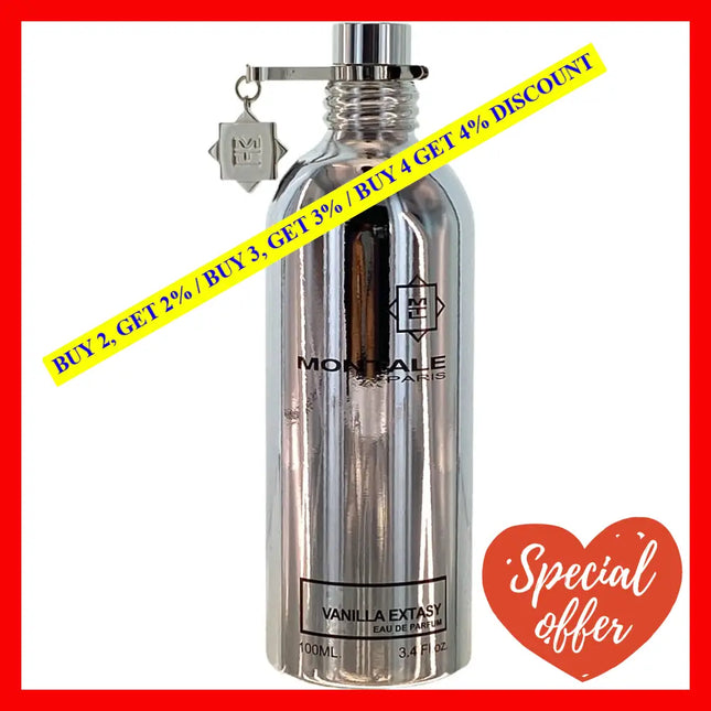 Montale Vanilla Extasy Edp Spray Eau De Parfum 3.4 Oz/100 Ml Oz / 100 Ml
