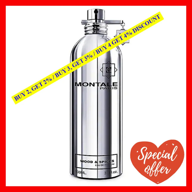 Montale Wood And Spices For Men Eau De Parfum Ml 3.4 Oz / 100