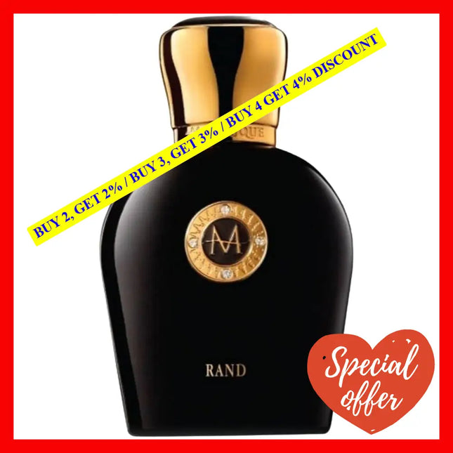 Moresque Parfums Black Collection Rand Eau De Parfum Spray 1.7Oz/50Ml