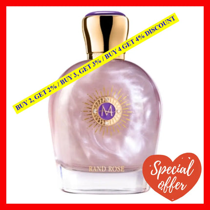 Moresque Rand Rose Eau De Parfum Spray 3.4Oz - 100Ml