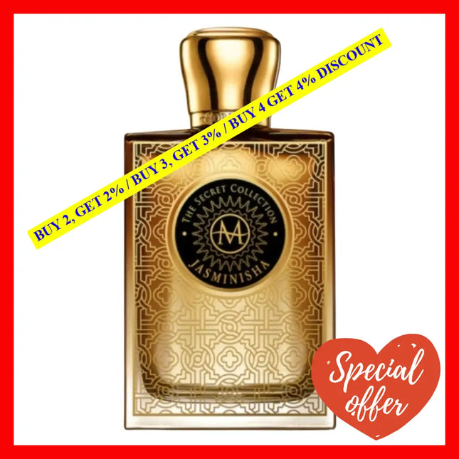 Moresque Secret Collection Jasminisha Eau De Parfum Spray 2.5 Oz 75 Ml