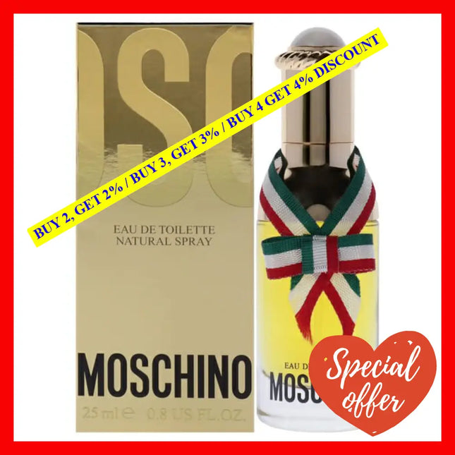 Moschino By For Women - 0.8 Oz Edt Spray