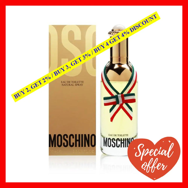 Moschino By For Women - 2.5 Oz Edt Spray