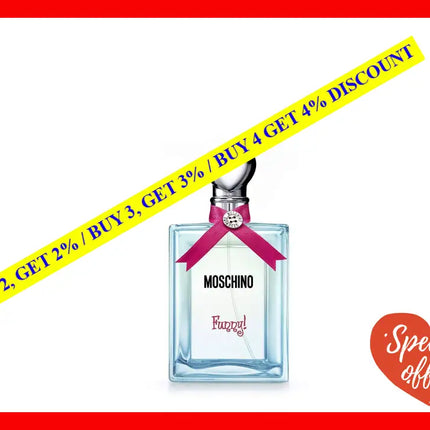 Moschino Funny By For Women - 3.4 Oz Edt Spray