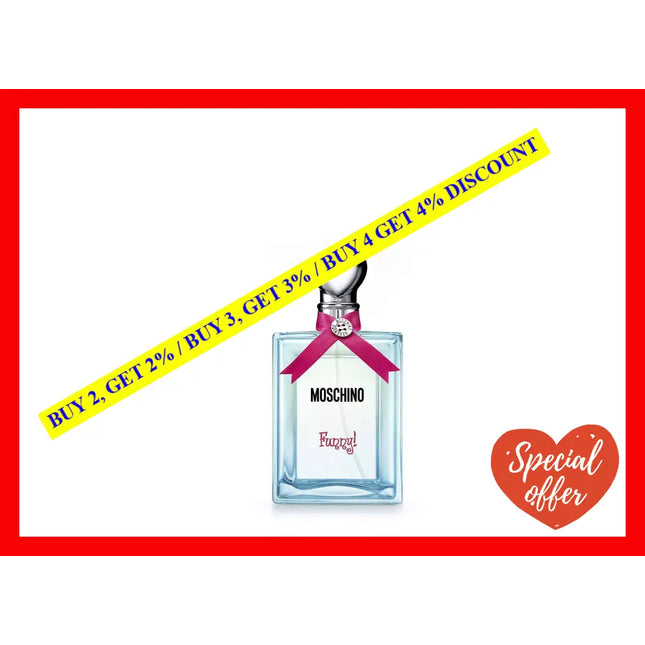 Moschino Funny By For Women - 3.4 Oz Edt Spray