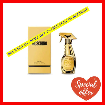 Moschino Gold Fresh Couture By For Women - 1.7 Oz Edp Spray