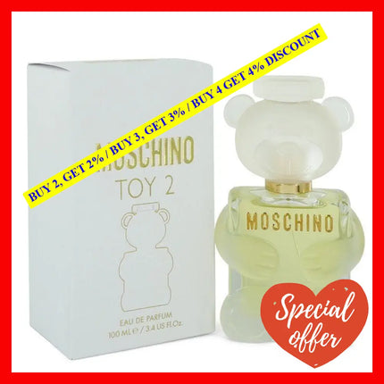 Moschino Toy 2 By For Women - 3.4 Oz Edp Spray