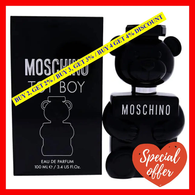 Moschino Toy Boy By For Men - 3.4 Oz Edp Spray