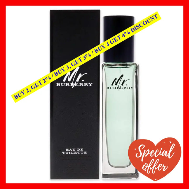 Mr. Burberry By For Men - 1 Oz Edt Spray