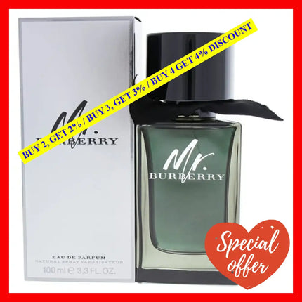 Mr. Burberry By For Men - 3.3 Oz Edp Spray