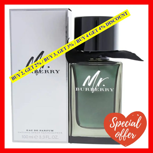 Mr. Burberry By For Men - 3.3 Oz Edp Spray