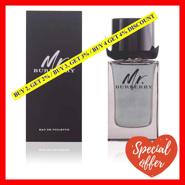 Mr. Burberry By For Men - 3.3 Oz Edt Spray
