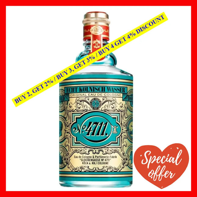 Muelhens 4711 Unisex Splash Eau De Cologne 400 Ml/13.5 Oz