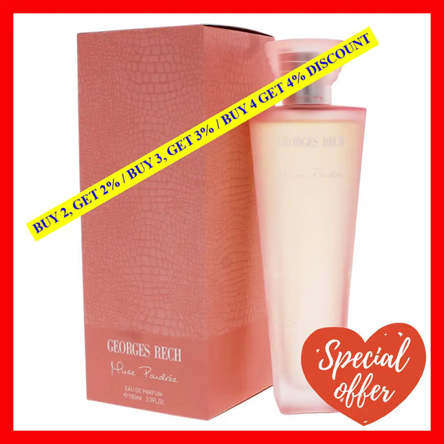 Muse Poudree By Georges Rech For Women - 3.3 Oz Edp Spray
