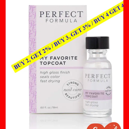 My Favorite Topcoat By Perfect Formula For Women - 0.6 Oz Nail Treatment