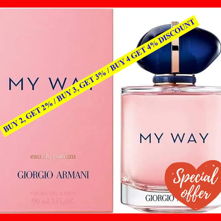 My Way By Giorgio Armani For Women - 3 Oz Edp Spray