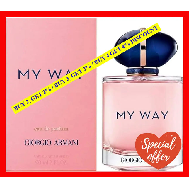 My Way By Giorgio Armani For Women - 3 Oz Edp Spray