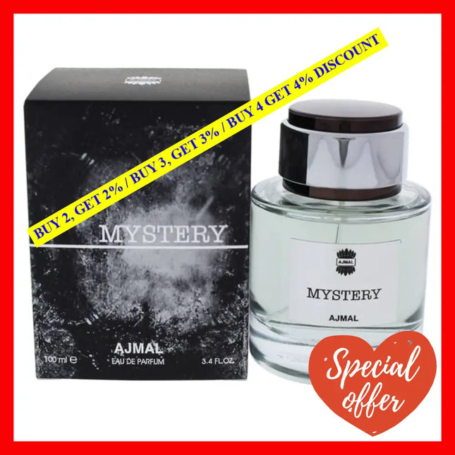 Mystery By Ajmal For Men - 3.4 Oz Edp Spray