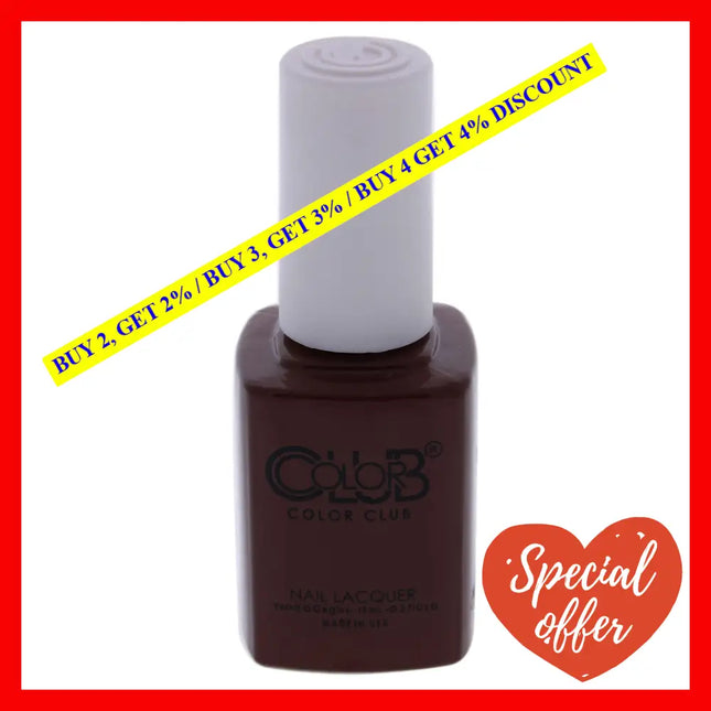 Nail Lacquer - 1174 Without A Stitch By Color Club For Women 0.5 Oz Polish
