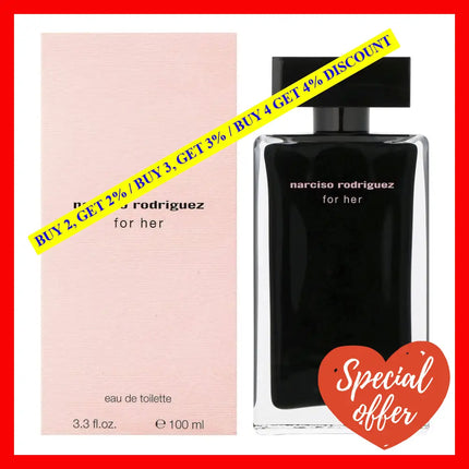 Narciso Rodriguez By For Women - 3.3 Oz Edt Spray
