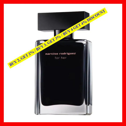Narciso Rodriguez Edt Eau De Toilette 1.6 Oz 50 Ml Spray For Women