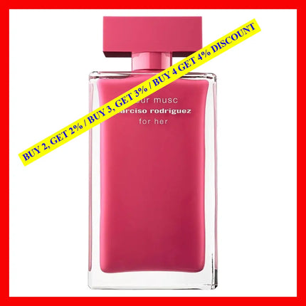 Narciso Rodriguez Fleur Musc Eau De Parfum 3.3 Oz 100 Ml Spray