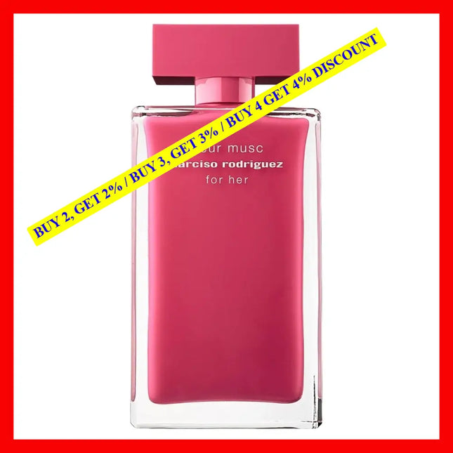 Narciso Rodriguez Fleur Musc Eau De Parfum 3.3 Oz 100 Ml Spray