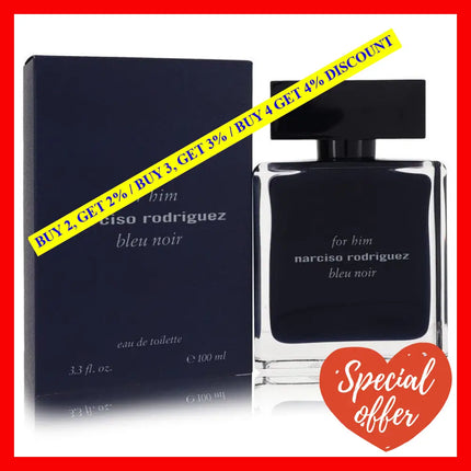 Narciso Rodriguez For Him Bleu Noir By For Men - 3.3 Oz Edt Spray