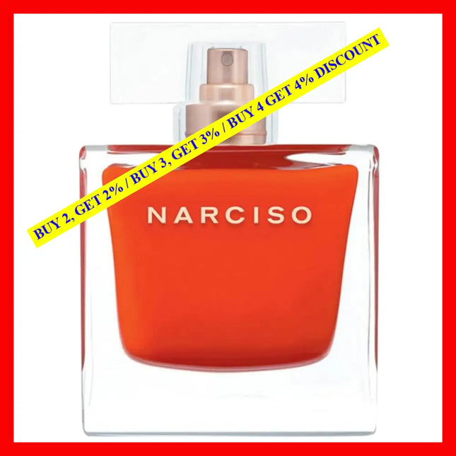 Narciso Rodriguez Rouge Edt Spray 3.0 Oz. / 90 Ml.